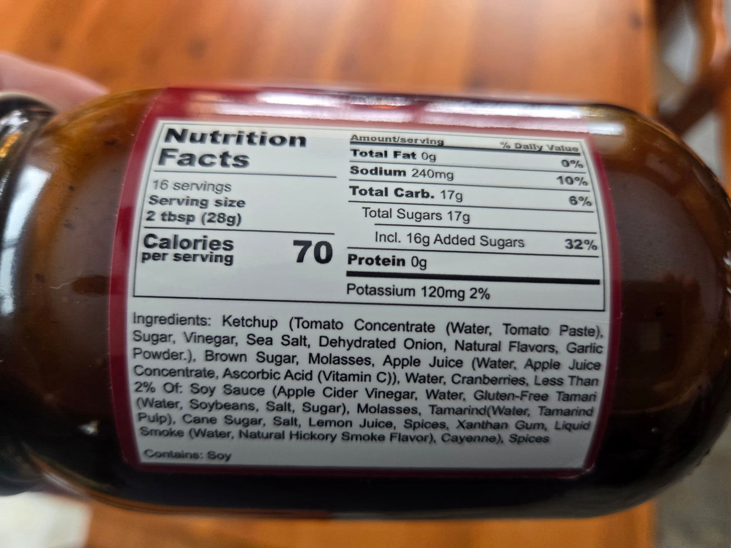 Bigfoot BBQ Sauce – Cranberry
